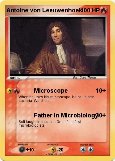 Pokemon Antoine von Leeuwenhoek