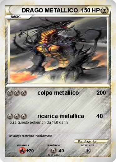 Pokemon DRAGO METALLICO