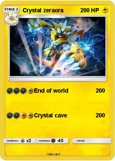 Pokemon Crystal zeraora