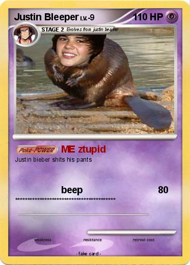 Pokemon Justin Bleeper