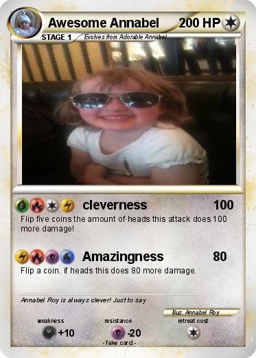 Pokemon Awesome Annabel