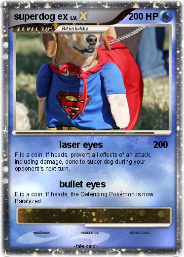 Pokemon superdog ex