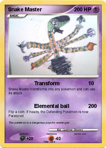 Pokemon Snake Master