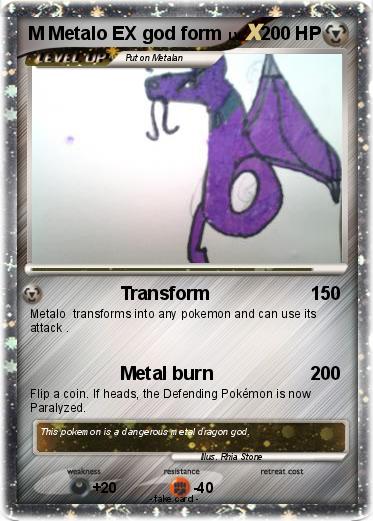 Pokemon M Metalo EX god form
