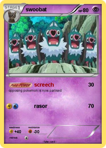 Pokemon swoobat