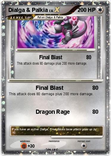 Pokemon Dialga & Palkia