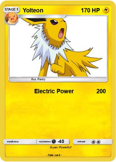 Pokemon Yolteon