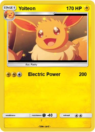 Pokemon Yolteon