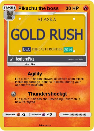 Pokemon Pikachu the boss