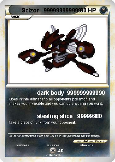 Pokemon Scizor   999999999999