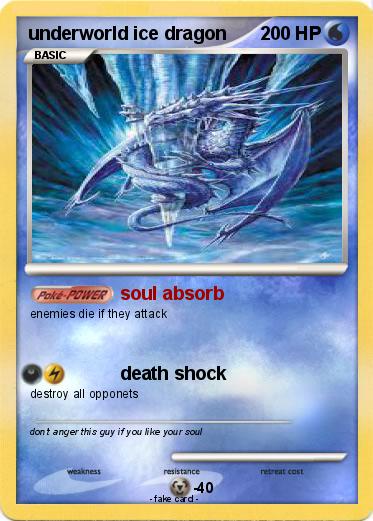 Pokemon underworld ice dragon
