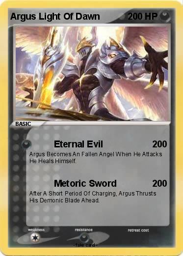 Pokemon Argus Light Of Dawn