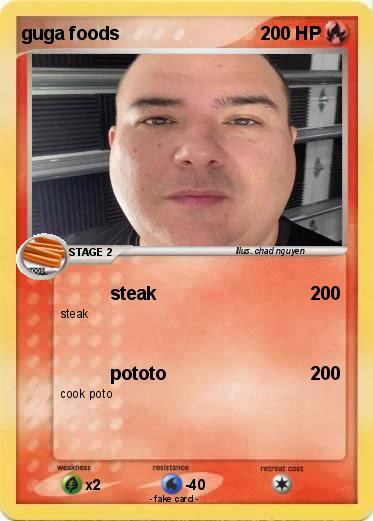 Pokemon guga foods