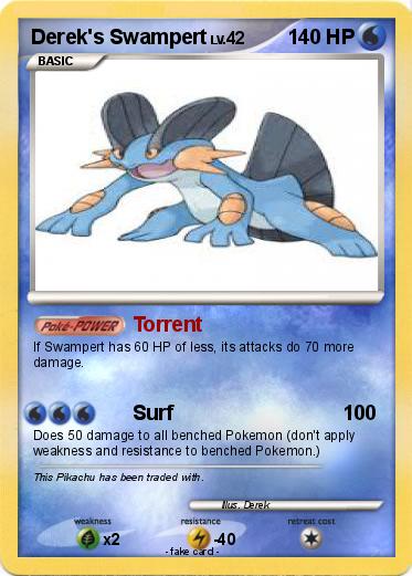 Pokemon Derek's Swampert