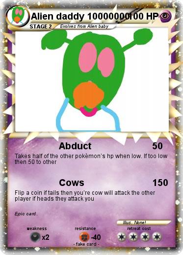 Pokemon Alien daddy 10000000