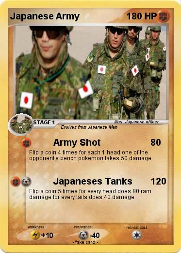Pokemon Japanese Army