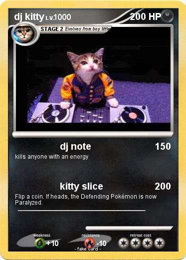Pokemon dj kitty