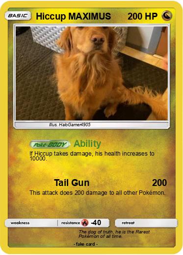 Pokemon Hiccup MAXIMUS