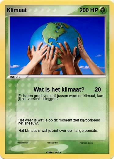 Pokemon Klimaat