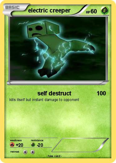 Pokemon electric creeper