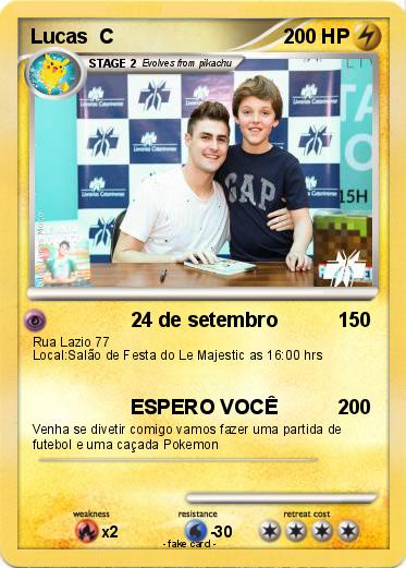 Pokemon Lucas  C