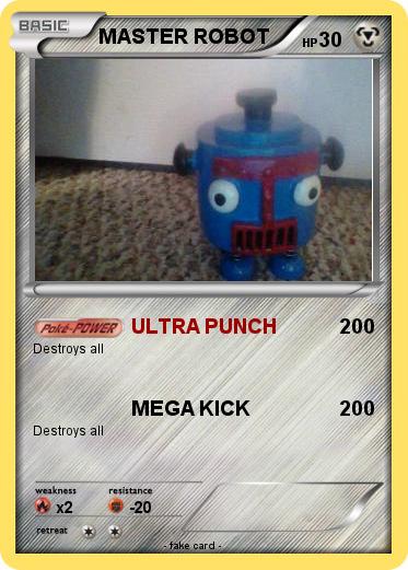 Pokemon MASTER ROBOT
