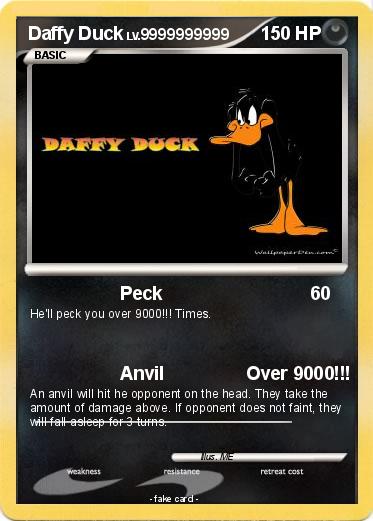Pokemon Daffy Duck Pokemon Daffy Duck