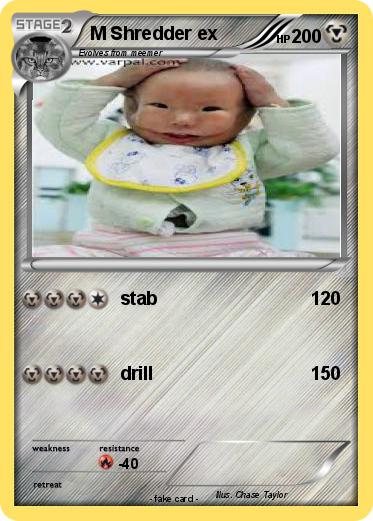 Pokemon M Shredder ex