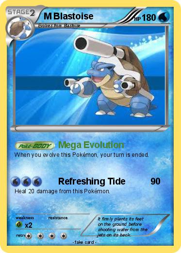 Pokemon M Blastoise