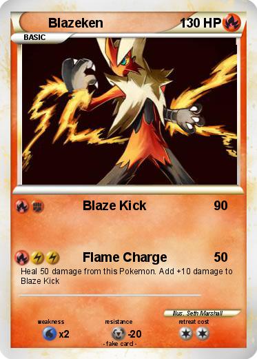 Pokemon Blazeken