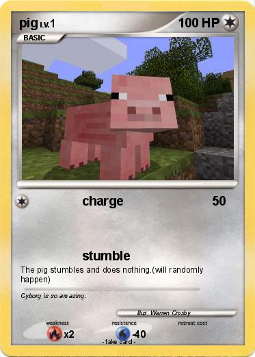 Pokemon pig