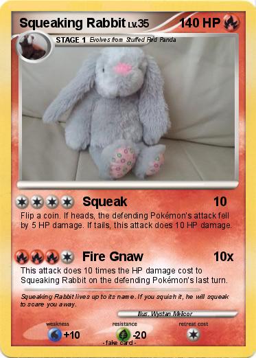 Pokemon Squeaking Rabbit