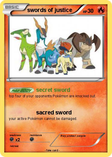 Pokemon swords of justice