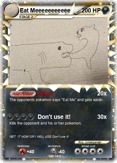 Pokemon Eat Meeeeeeeeeee