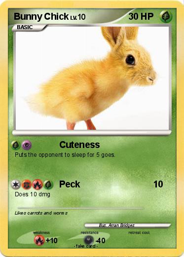 Pokemon Bunny Chick