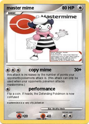 Pokemon master mime