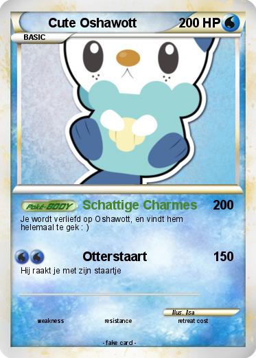Pokemon Cute Oshawott