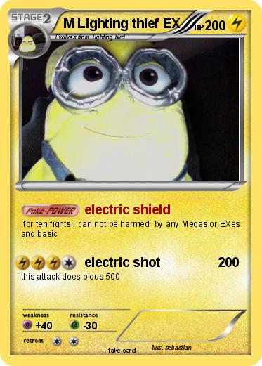 Pokemon M Lighting thief EX