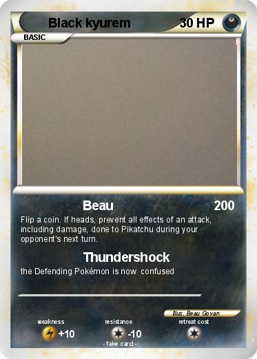 Pokemon Black kyurem