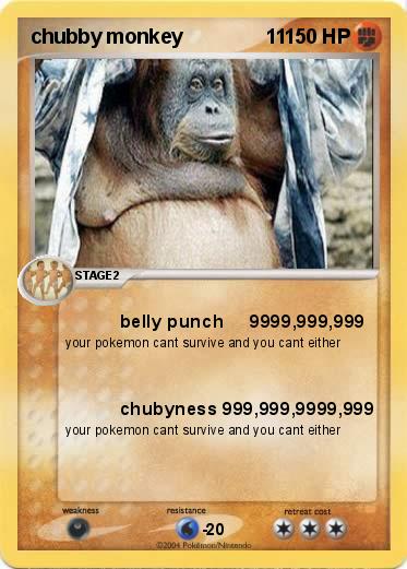 Pokemon chubby monkey               11                                                       