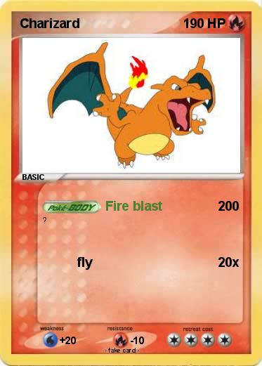 Pokemon Charizard