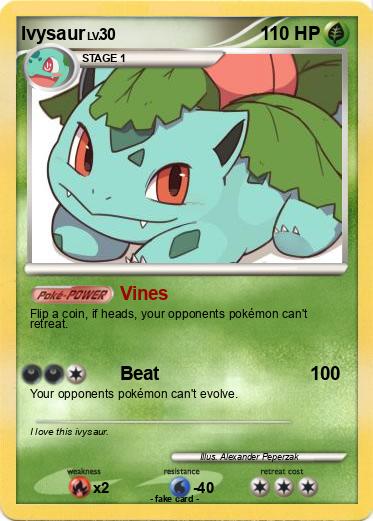 Pokemon Ivysaur