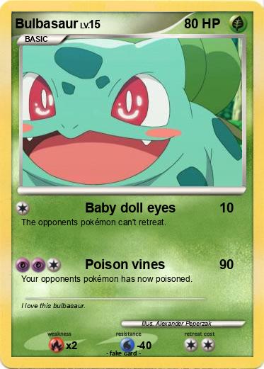 Pokemon Bulbasaur