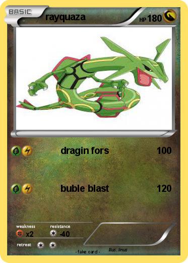 Pokemon rayquaza