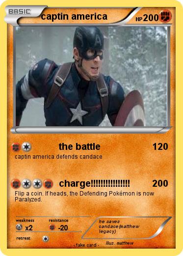 Pokemon captin america