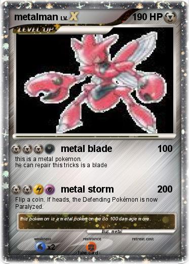 Pokemon metalman