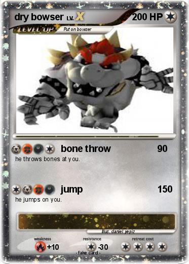 Pokemon dry bowser