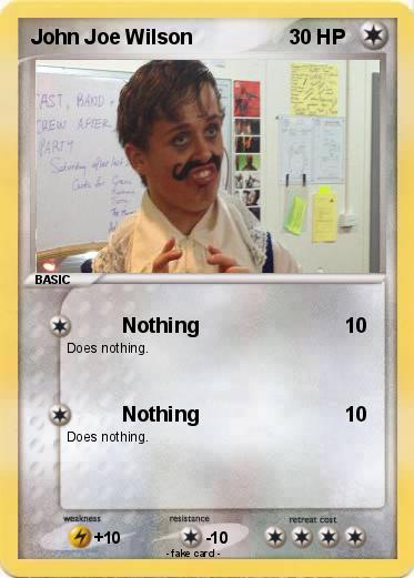 Pokemon John Joe Wilson