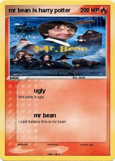 Pokemon mr bean is harry potter
