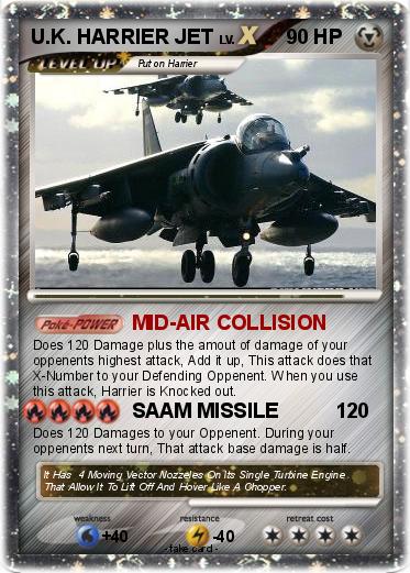 Pokemon U.K. HARRIER JET